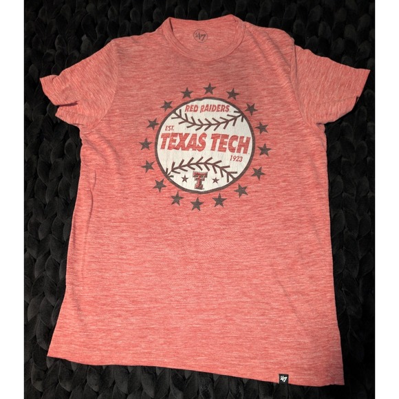 47 Other - 47 Brand Texas Tech Red Raiders Baseball Graphic Red Tshirt Size Small